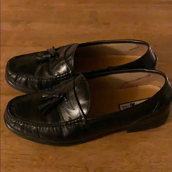 French Shriner Soft Flex Men's Black Loafers 10.5W - Picture 3 of 3